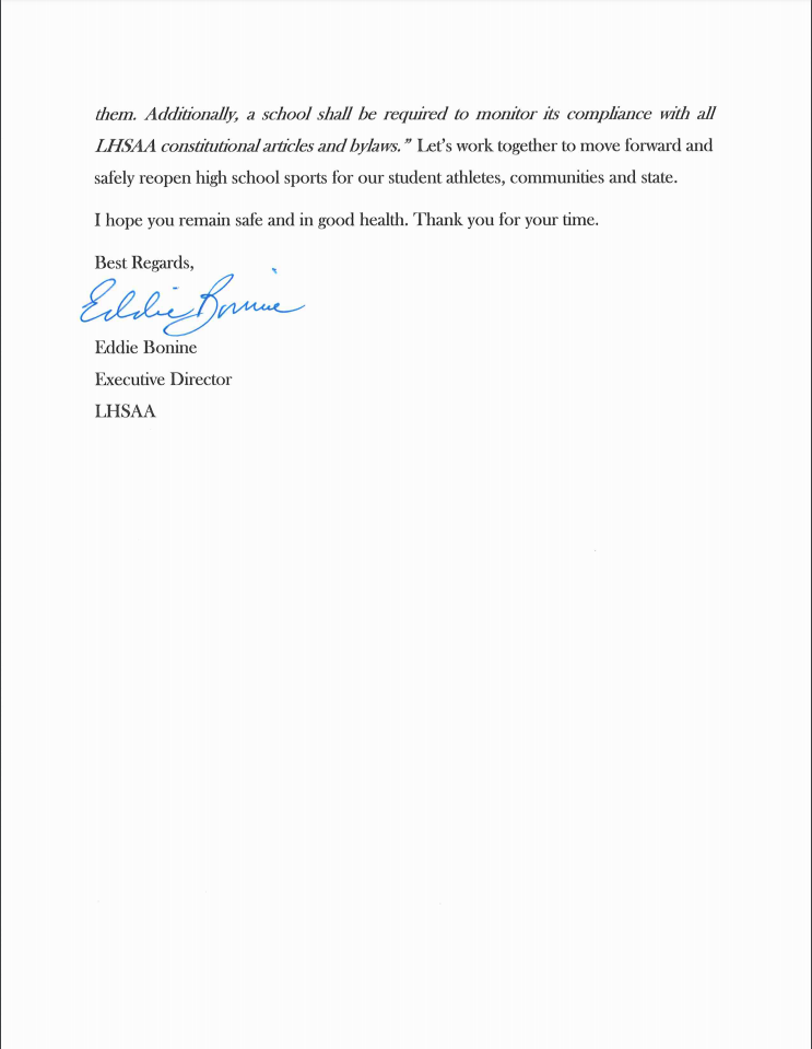 LHSAA memo page 5